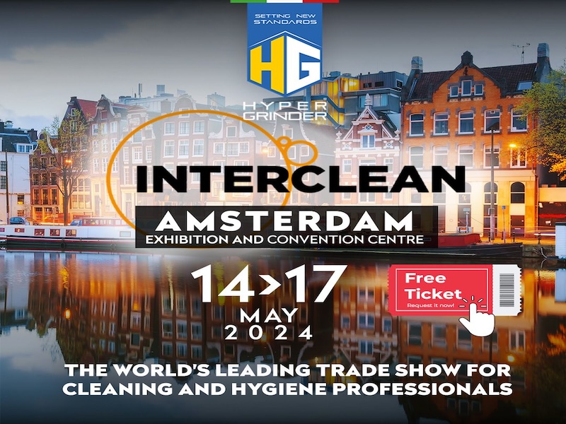 Guillaume Propreté à Interclean d’Amsterdam